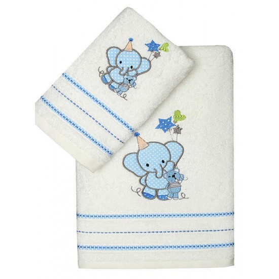 ΣΕΤ ΠΕΤΣΕΤΕΣ ΚΕΝΤΗΤΕΣ ELEPHANT 03 BLUE