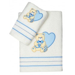 ΣΕΤ ΠΕΤΣΕΤΕΣ ΚΕΝΤΗΤΕΣ HEART 01 BLUE