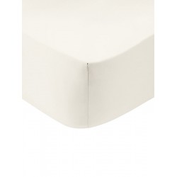 ΚΑΤΩΣΕΝΤΟΝΟ COTTON FEELINGS ΜΕ ΛΑΣΤΙΧΟ 100 WHITE ΜΟΝΟ (100X200+30)