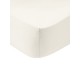 ΚΑΤΩΣΕΝΤΟΝΟ COTTON FEELINGS ΜΕ ΛΑΣΤΙΧΟ 100 WHITE ΜΟΝΟ (100X200+30)