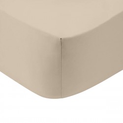 ΚΑΤΩΣΕΝΤΟΝΟ COTTON FEELINGS ΜΕ ΛΑΣΤΙΧΟ 109 SAND ΜΟΝΟ (100X200+30)