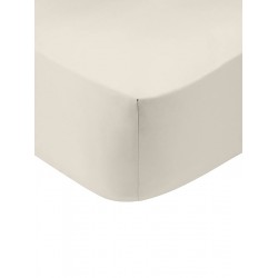 ΚΑΤΩΣΕΝΤΟΝΟ COTTON FEELINGS ΜΕ ΛΑΣΤΙΧΟ 108 ECRU ΜΟΝΟ (100X200+30)