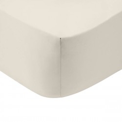 ΚΑΤΩΣΕΝΤΟΝΟ COTTON FEELINGS ΜΕ ΛΑΣΤΙΧΟ 108 ECRU ΜΟΝΟ (100X200+30)