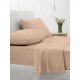 ΚΑΤΩΣΕΝΤΟΝΟ COTTON FEELINGS ΜΕ ΛΑΣΤΙΧΟ 110 BEIGE ΗΜΙΔΙΠΛΟ (120X200+30)