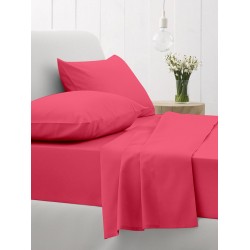 ΚΑΤΩΣΕΝΤΟΝΟ COTTON FEELINGS ΜΕ ΛΑΣΤΙΧΟ 112 FUCHSIA ΗΜΙΔΙΠΛΟ (120X200+30)