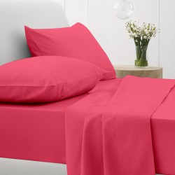 ΚΑΤΩΣΕΝΤΟΝΟ COTTON FEELINGS ΜΕ ΛΑΣΤΙΧΟ 112 FUCHSIA ΗΜΙΔΙΠΛΟ (120X200+30)