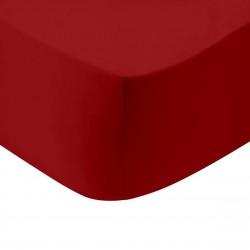 ΚΑΤΩΣΕΝΤΟΝΟ COTTON FEELINGS ΜΕ ΛΑΣΤΙΧΟ 113 RED ΗΜΙΔΙΠΛΟ (120X200+30)