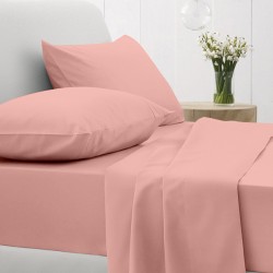 ΚΑΤΩΣΕΝΤΟΝΟ COTTON FEELINGS ΜΕ ΛΑΣΤΙΧΟ 101 POWDER ΗΜΙΔΙΠΛΟ (120X200+30)