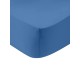 ΚΑΤΩΣΕΝΤΟΝΟ COTTON FEELINGS ΜΕ ΛΑΣΤΙΧΟ 104 BLUE ΗΜΙΔΙΠΛΟ (120X200+30)