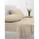 ΚΑΤΩΣΕΝΤΟΝΟ COTTON FEELINGS ΜΕ ΛΑΣΤΙΧΟ 109 SAND ΔΙΠΛΟ (160X200+30)