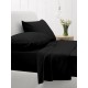 ΚΑΤΩΣΕΝΤΟΝΟ COTTON FEELINGS ΜΕ ΛΑΣΤΙΧΟ 111 BLACK ΥΠΕΡΔΙΠΛΟ (180X200+30)