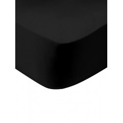 ΚΑΤΩΣΕΝΤΟΝΟ COTTON FEELINGS ΜΕ ΛΑΣΤΙΧΟ 111 BLACK ΥΠΕΡΔΙΠΛΟ (180X200+30)