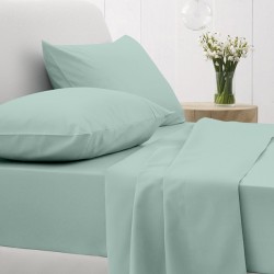 ΚΑΤΩΣΕΝΤΟΝΟ COTTON FEELINGS ΜΕ ΛΑΣΤΙΧΟ 105 AQUA ΥΠΕΡΔΙΠΛΟ (180X200+30)
