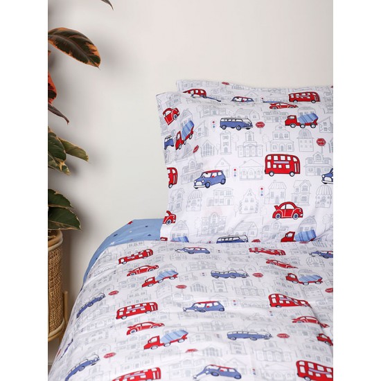 ΣΕΤ ΣΕΝΤΟΝΙΑ COTTON FEELINGS 42 ΜΟΝΟ (165X270)