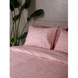ΣΕΤ ΣΕΝΤΟΝΙΑ COTTON FEELINGS 2044 PINK ΜΟΝΟ (165X270)