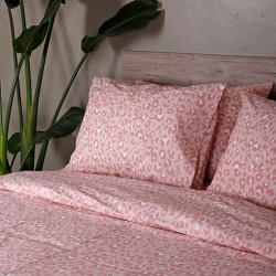 ΣΕΤ ΣΕΝΤΟΝΙΑ COTTON FEELINGS 2044 PINK ΜΟΝΟ (165X270)
