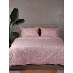 ΣΕΤ ΣΕΝΤΟΝΙΑ COTTON FEELINGS 2044 PINK ΜΟΝΟ (165X270)