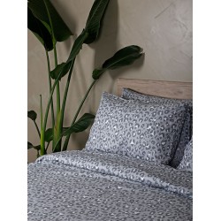 ΣΕΤ ΣΕΝΤΟΝΙΑ COTTON FEELINGS 2044 GREY ΜΟΝΟ (165X270)