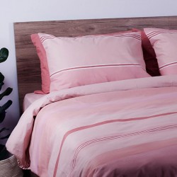 ΣΕΤ ΣΕΝΤΟΝΙΑ COTTON FEELINGS 2034 PINK ΜΟΝΟ (165X270)