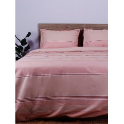ΣΕΤ ΣΕΝΤΟΝΙΑ COTTON FEELINGS 2034 PINK ΜΟΝΟ (165X270)