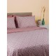ΣΕΤ ΣΕΝΤΟΝΙΑ COTTON FEELINGS 2036 PINK ΜΟΝΟ ΜΕ ΛΑΣΤΙΧΟ(105X205+30)