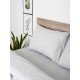 ΣΕΤ ΣΕΝΤΟΝΙΑ COTTON FEELINGS 920 GREY ΜΟΝΟ ΜΕ ΛΑΣΤΙΧΟ(105X205+30)