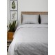 ΣΕΤ ΣΕΝΤΟΝΙΑ COTTON FEELINGS 920 GREY ΜΟΝΟ ΜΕ ΛΑΣΤΙΧΟ(105X205+30)