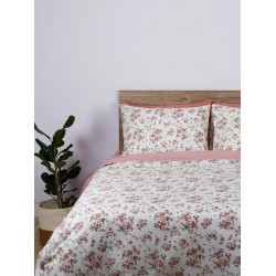 ΣΕΤ ΣΕΝΤΟΝΙΑ COTTON FEELINGS 929 PINK ΜΟΝΟ (165X270)