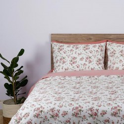 ΣΕΤ ΣΕΝΤΟΝΙΑ COTTON FEELINGS 929 PINK ΜΟΝΟ (165X270)