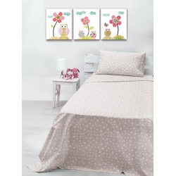 ΣΕΤ ΣΕΝΤΟΝΙΑ COTTON FEELINGS 22 GREY ΜΟΝΟ (165X270)