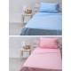 ΣΕΤ ΣΕΝΤΟΝΙΑ COTTON FEELINGS 22 PINK ΜΟΝΟ (165X270)