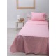 ΣΕΤ ΣΕΝΤΟΝΙΑ COTTON FEELINGS 22 PINK ΜΟΝΟ (165X270)