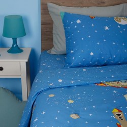 ΣΕΤ ΣΕΝΤΟΝΙΑ COTTON FEELINGS 26 ΜΟΝΟ ΜΕ ΛΑΣΤΙΧΟ(105X205+30)