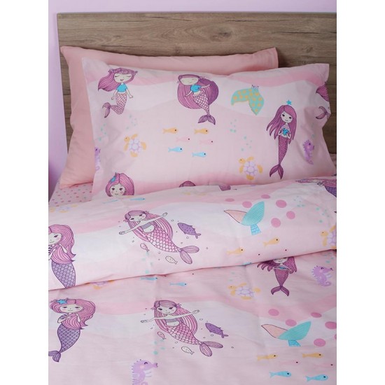 ΣΕΤ ΣΕΝΤΟΝΙΑ COTTON FEELINGS 32 ΜΟΝΟ ΜΕ ΛΑΣΤΙΧΟ(105X205+30)