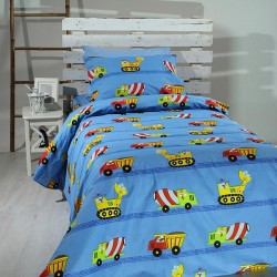 ΣΕΤ ΣΕΝΤΟΝΙΑ COTTON FEELINGS 9010 ΜΟΝΟ (165X270)