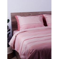 ΣΕΤ ΣΕΝΤΟΝΙΑ COTTON FEELINGS 2034 PINK ΔΙΠΛΟ (200X270)