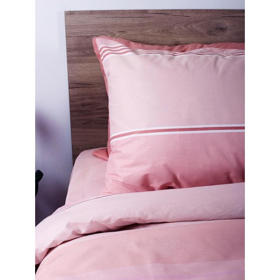 ΣΕΤ ΣΕΝΤΟΝΙΑ COTTON FEELINGS 2034 PINK ΔΙΠΛΟ (200X270)