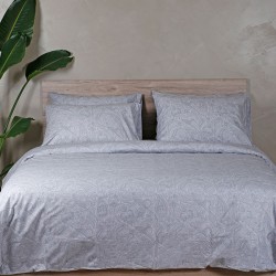 ΣΕΤ ΣΕΝΤΟΝΙΑ COTTON FEELINGS 2040 GREY ΔΙΠΛΟ (200X270)