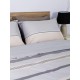 ΣΕΤ ΣΕΝΤΟΝΙΑ COTTON FEELINGS 2034 GREY ΥΠΕΡΔΙΠΛΟ (235X270)