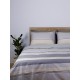 ΣΕΤ ΣΕΝΤΟΝΙΑ COTTON FEELINGS 2034 GREY ΥΠΕΡΔΙΠΛΟ (235X270)