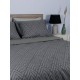 ΣΕΤ ΣΕΝΤΟΝΙΑ COTTON FEELINGS 2036 GREY ΥΠΕΡΔΙΠΛΟ (235X270)