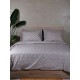 ΣΕΤ ΣΕΝΤΟΝΙΑ COTTON FEELINGS 2042 GREY ΥΠΕΡΔΙΠΛΟ ΜΕ ΛΑΣΤΙΧΟ (170X205+30)