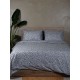 ΣΕΤ ΣΕΝΤΟΝΙΑ COTTON FEELINGS 2044 GREY ΥΠΕΡΔΙΠΛΟ ΜΕ ΛΑΣΤΙΧΟ (170X205+30)
