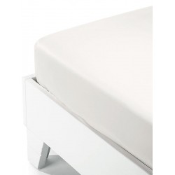 ΚΑΤΩΣΕΝΤΟΝΟ SATIN ΜΕ ΛΑΣΤΙΧΟ WHITE ΥΠΕΡΔΙΠΛΟ (180X200+40)
