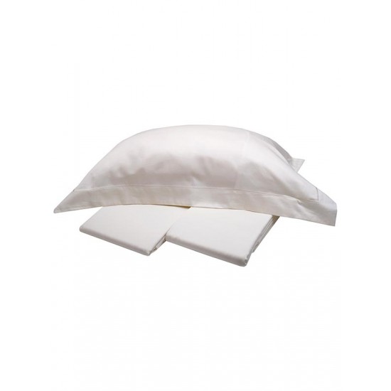 ΣΕΤ ΣΕΝΤΟΝΙΑ SATIN ΜΟΝΟΧΡΩΜΑ ECRU KING SIZE (270X280)