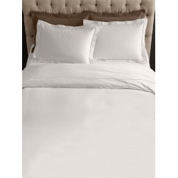 ΣΕΤ ΣΕΝΤΟΝΙΑ SATIN ΜΟΝΟΧΡΩΜΑ ECRU KING SIZE (270X280)