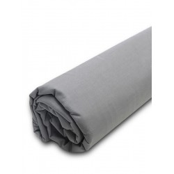 ΚΑΤΩΣΕΝΤΟΝΟ MENTA ΜΕ ΛΑΣΤΙΧΟ 19 DARK GREY ΜΟΝΟ (100X200+20)