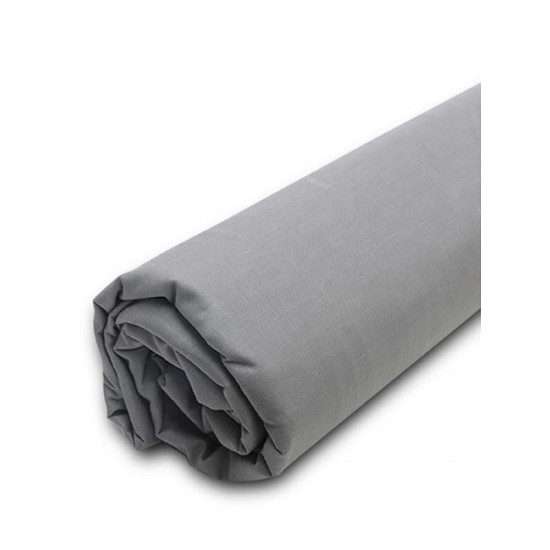 ΚΑΤΩΣΕΝΤΟΝΟ MENTA ΜΕ ΛΑΣΤΙΧΟ 19 DARK GREY ΜΟΝΟ (100X200+20)