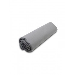 ΚΑΤΩΣΕΝΤΟΝΟ MENTA ΜΕ ΛΑΣΤΙΧΟ 19 DARK GREY ΜΟΝΟ (100X200+20)