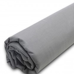 ΚΑΤΩΣΕΝΤΟΝΟ MENTA ΜΕ ΛΑΣΤΙΧΟ 19 DARK GREY ΔΙΠΛΟ (160X200+20)